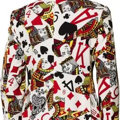Blazer OppoSuits King Of Clubs -Goedkope Feest Pracht Winkel blazer opposuits king of clubs achterkant detail