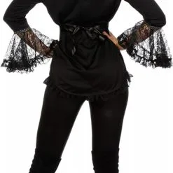 Overig Blouse Victoria Zwart Luxe Voor Dames -Goedkope Feest Pracht Winkel blouse victoria zwart luxe voor dames achterkant