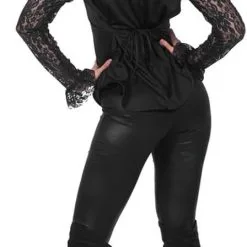 Overig Blouse Victoria Zwart Voor Dames 7 Overig Blouse Victoria Zwart Voor Dames -Goedkope Feest Pracht Winkel blouse victoria zwart voor dames achterkant