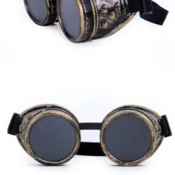 Overig Bril Steampunk Goud