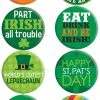 Overig Buttons St Patricks Day (8st) -Goedkope Feest Pracht Winkel buttons st patricks day 8st