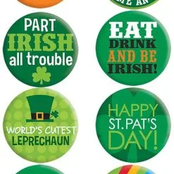 Overig Buttons St Patricks Day (8st)