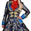 Overig Carnavalsjas Brokaat Blauw-Goud Voor Dames 1 Overig Carnavalsjas Brokaat Blauw-Goud Voor Dames -Goedkope Feest Pracht Winkel carnavalsjas brokaat blauw goud voor dames