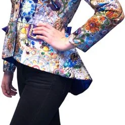 Carnavalsland Carnavalsjas Diamanten-Paars Kort Voor Dames -Goedkope Feest Pracht Winkel carnavalsjas diamanten paars kort voor dames 3