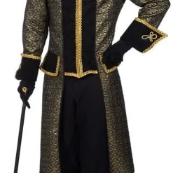 Overig Carnavalsjas Grisha Zwart-Goud Voor Heren -Goedkope Feest Pracht Winkel carnavalsjas grisha zwart goud voor heren 1