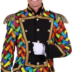 Overig Carnavalsjas Happy Weave Voor Heren 5 Overig Carnavalsjas Happy Weave Voor Heren -Goedkope Feest Pracht Winkel carnavalsjas happy weave voor heren 2