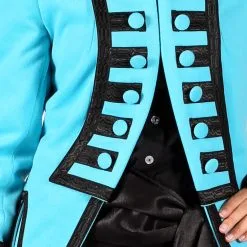 Overig Carnavalsjas Nelson Turquoise Luxe Voor Dames -Goedkope Feest Pracht Winkel carnavalsjas nelson turquoise luxe voor dames 3