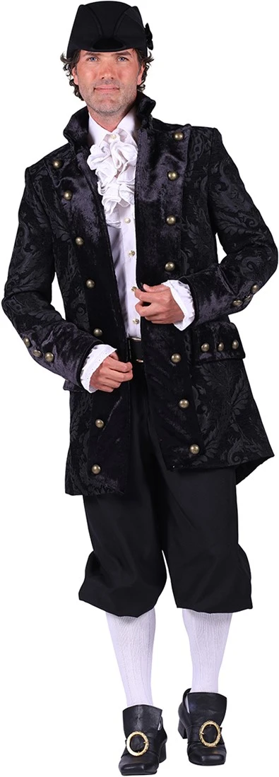 Overig Carnavalsjas Royale Zwart-Zwart Voor Heren 3 Overig Carnavalsjas Royale Zwart-Zwart Voor Heren