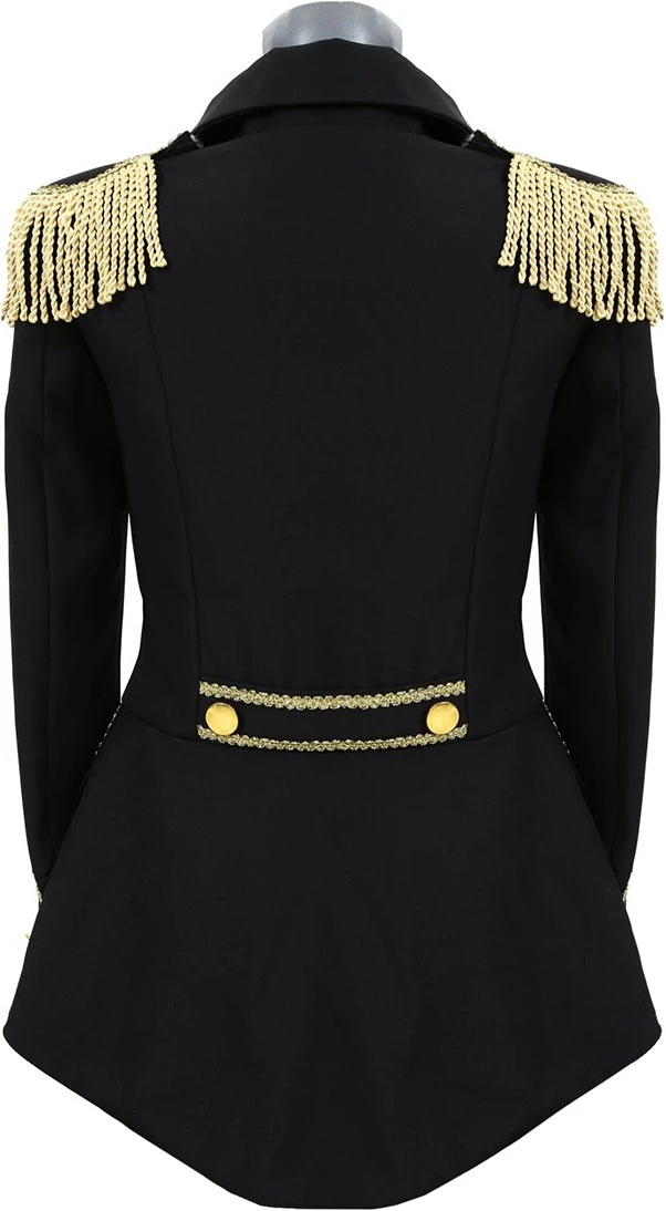 Overig Carnavalsjas Zwart-Goud Luxe Kort 5 Overig Carnavalsjas Zwart-Goud Luxe Kort - Afbeelding 3