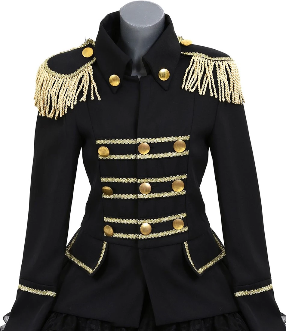 Overig Carnavalsjas Zwart-Goud Luxe Kort 3 Overig Carnavalsjas Zwart-Goud Luxe Kort