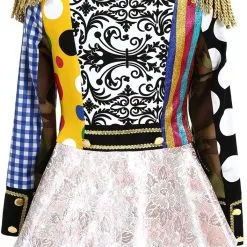 Overig Dames Blazer New Orleans Patchwork -Goedkope Feest Pracht Winkel dames blazer new orleans patchwork achterkant