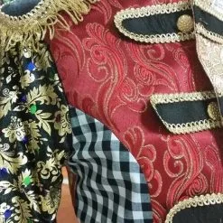 Overig Dames Blazer Patchwork Brokaat -Goedkope Feest Pracht Winkel dames blazer patchwork brokaat 3