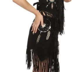 Overig Dames Rokje Indiaanse / Hippie Zwart -Goedkope Feest Pracht Winkel dames rokje indiaanse hippie zwart voorbeeld