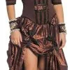 Overig Dames Steampunk Jurk Bruin-Koper Luxe -Goedkope Feest Pracht Winkel dames steampunk jurk bruin koper luxe