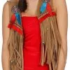 Overig Dames Vestje Indiaanse / Hippie -Goedkope Feest Pracht Winkel dames vestje indiaanse hippie