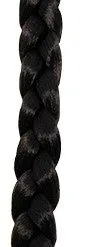 Overig Dames Vlecht Zwart (85cm)