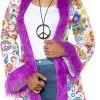 Overig Damesjas Groovy Hippie Purple Dames -Goedkope Feest Pracht Winkel damesjas groovy hippie purple dames