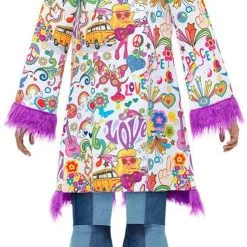 Overig Damesjas Groovy Hippie Purple Dames -Goedkope Feest Pracht Winkel damesjas groovy hippie purple dames achterkant