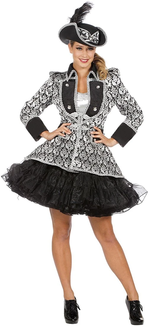 Overig Damesjas Jaquard Zwart/Zilver Luxe 3 Overig Damesjas Jaquard Zwart/Zilver Luxe