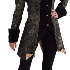 Overig Damesjas Markiezin Brokaat Zwart