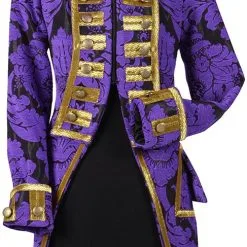 Overig Damesjas Nelson Brokaat Paars/Zwart Luxe -Goedkope Feest Pracht Winkel damesjas nelson brokaat paars zwart luxe 3