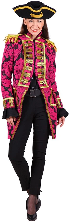 Overig Damesjas Nelson Brokaat Pink/Zwart Luxe 3 Overig Damesjas Nelson Brokaat Pink/Zwart Luxe