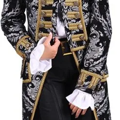 Overig Damesjas Nelson Brokaat Zwart/Zilver Luxe 5 Overig Damesjas Nelson Brokaat Zwart/Zilver Luxe -Goedkope Feest Pracht Winkel damesjas nelson brokaat zwart zilver luxe 2