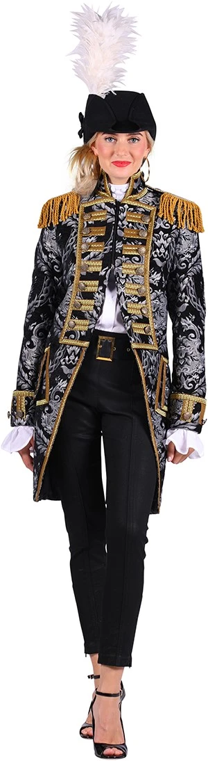 Overig Damesjas Nelson Brokaat Zwart/Zilver Luxe 3 Overig Damesjas Nelson Brokaat Zwart/Zilver Luxe