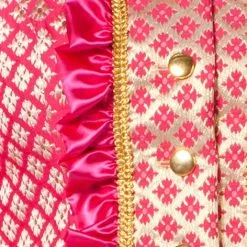 Overig Damesjas Pink/Goud Luxe (schild-motief) -Goedkope Feest Pracht Winkel damesjas pink goud luxe schild motief 2