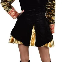 Overig Damesjas Royal Brokaat-Tijger Luxe 5 Overig Damesjas Royal Brokaat-Tijger Luxe -Goedkope Feest Pracht Winkel damesjas royal brokaat tijger luxe achterkant