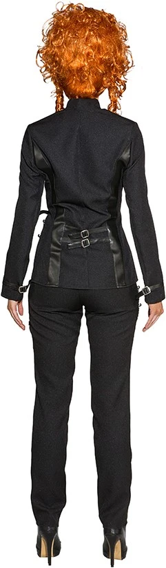 Overig Damesjas Steampunk Zwart Luxe 5 Overig Damesjas Steampunk Zwart Luxe - Afbeelding 3