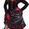 Overig Damesjurk Steampunk Victoria Zwart/Rood -Goedkope Feest Pracht Winkel damesjurk steampunk victoria zwart rood