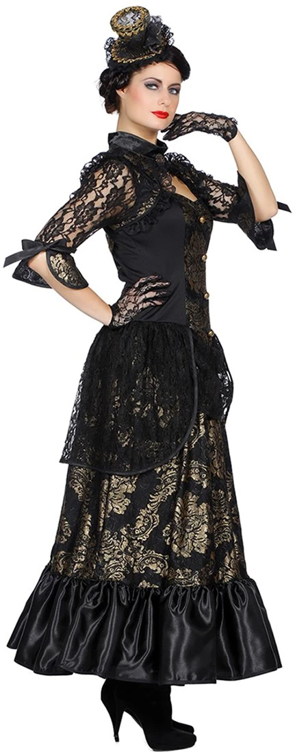 Overig Damesjurk Victoriaanse Dame Luxe 4 Overig Damesjurk Victoriaanse Dame Luxe - Afbeelding 2