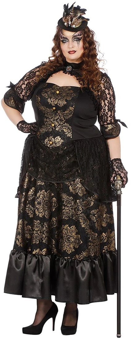 Overig Damesjurk Victoriaanse Dame Luxe 6 Overig Damesjurk Victoriaanse Dame Luxe - Afbeelding 4