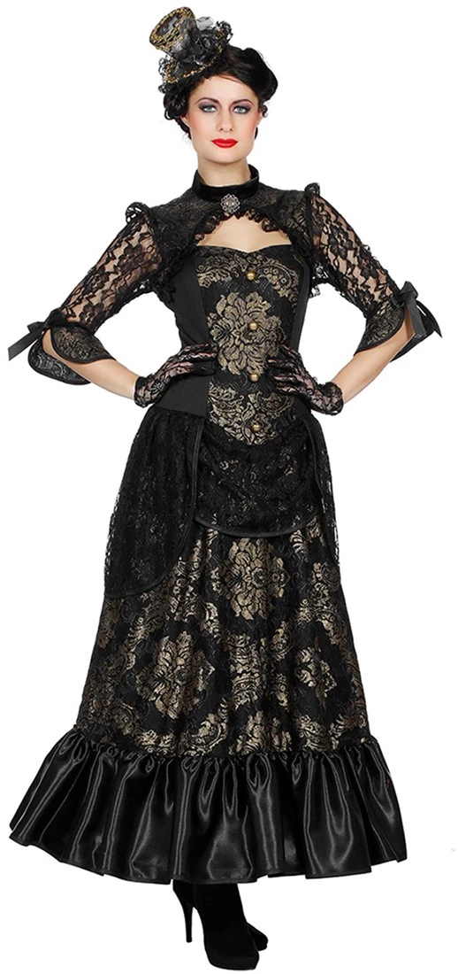 Overig Damesjurk Victoriaanse Dame Luxe 3 Overig Damesjurk Victoriaanse Dame Luxe