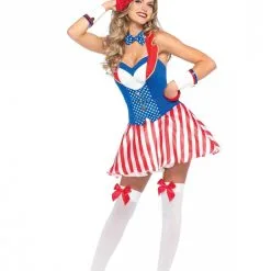 LEG AVENUE Dameskostuum Amerikaanse Yankee Doodle Darling