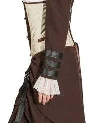 Overig Damesrok Steampunk Bruin -Goedkope Feest Pracht Winkel damesrok steampunk bruin 2