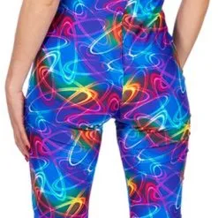 Overig Disco Jumpsuit Atomic Voor Dames -Goedkope Feest Pracht Winkel disco jumpsuit atomic voor dames achterkant