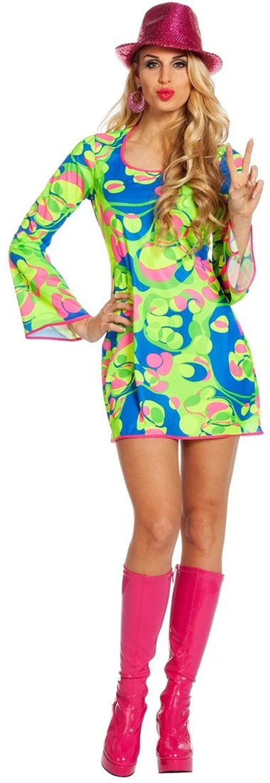 Overig Disco Jurkje Sixties Voor Dames 3 Overig Disco Jurkje Sixties Voor Dames