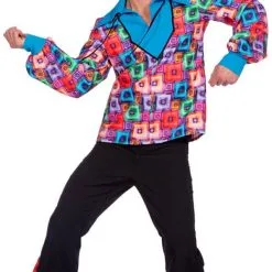 Overig Disco Outfit Man Seventies Blok