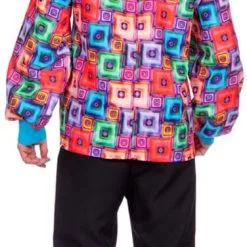 Overig Disco Outfit Man Seventies Blok 8 Overig Disco Outfit Man Seventies Blok -Goedkope Feest Pracht Winkel disco outfit man seventies blok achterkant