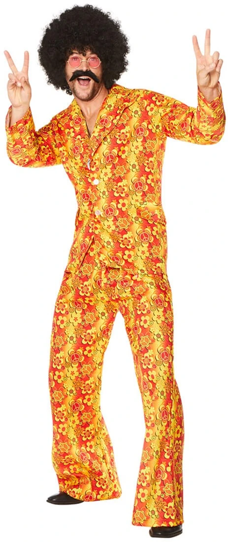 Overig Disco Pak Heren Groovy Flowers 6 Overig Disco Pak Heren Groovy Flowers - Afbeelding 4