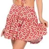 Overig Festival Outfit Dames Red Flowers -Goedkope Feest Pracht Winkel festival outfit dames red flowers