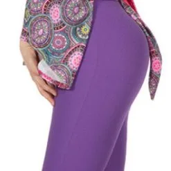 Overig Flower Power Blouse Paars Dames -Goedkope Feest Pracht Winkel flower power blouse paars dames zijkant