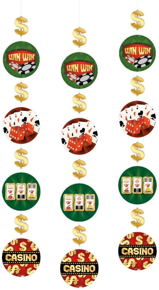Overig Hangdeco Casino - 120cm 2 Overig Hangdeco Casino - 120cm