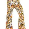 Overig Heren Disco Broek Seventies Cirkels -Goedkope Feest Pracht Winkel heren disco broek seventies cirkels