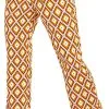 Overig Heren Disco Broek Seventies Groovy Ruit -Goedkope Feest Pracht Winkel heren disco broek seventies groovy ruit