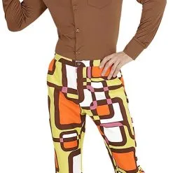 Overig Heren Disco Broek Seventies Hippie Retro -Goedkope Feest Pracht Winkel heren disco broek seventies hippie retro 4
