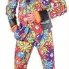 Overig Heren Disco Kostuum Seventies Smiley Peace -Goedkope Feest Pracht Winkel heren disco kostuum seventies smiley peace
