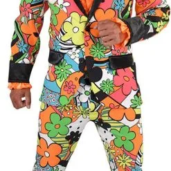 Overig Heren Disco Kostuum Woodstock